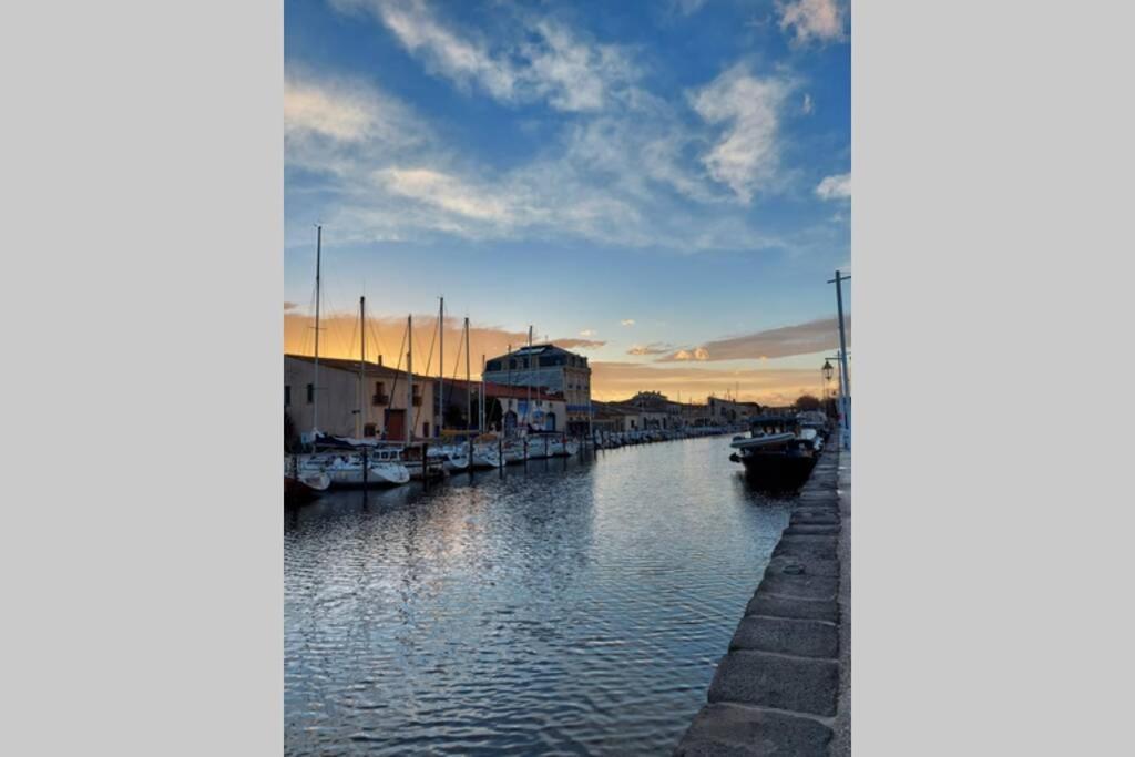 Appartement cosy dans résidence sur le port de Marseillan Marseillan  Esterno foto